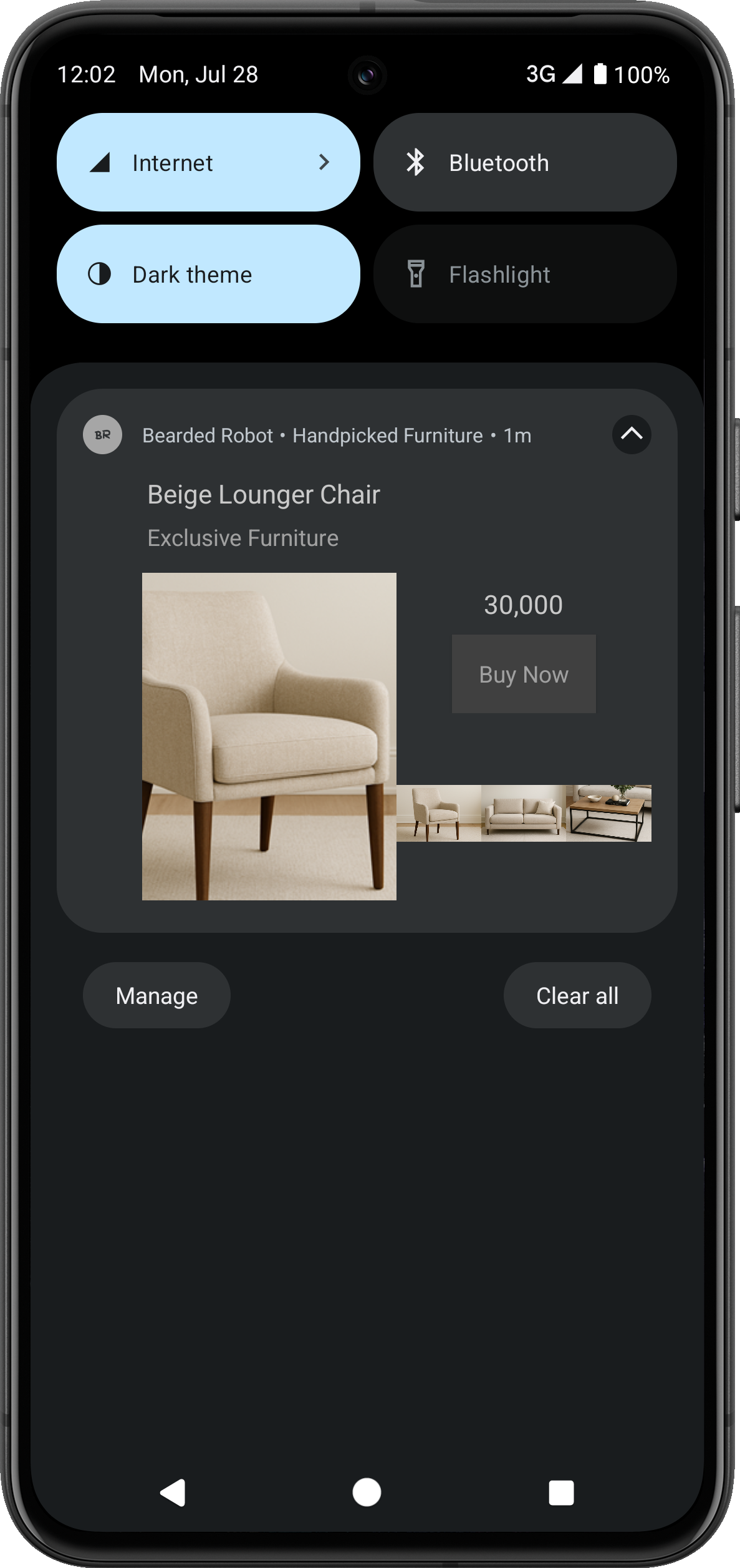 Product Catalog Template- Vertical View
