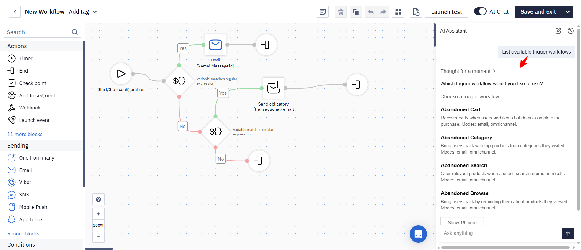 Start with ready-made workflows