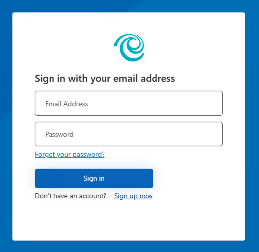 Sign up form 