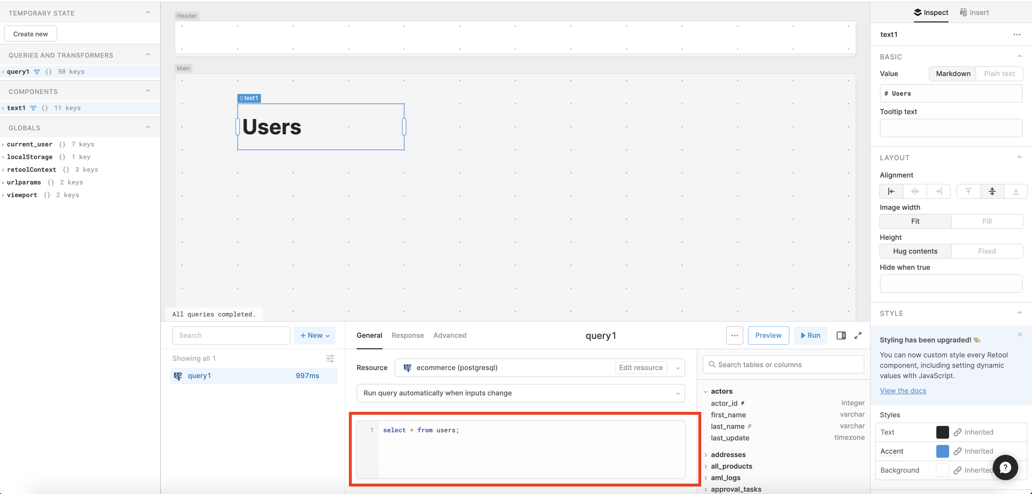 Quickstart, select * from users, 3.png