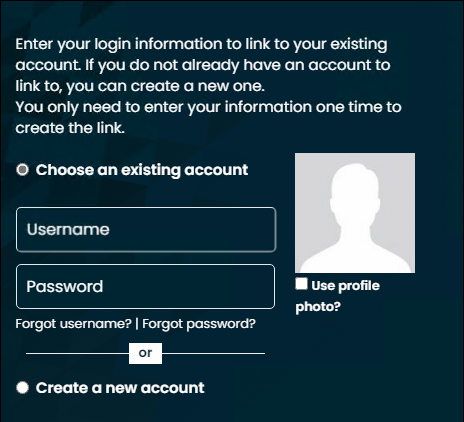 Logging in with social media