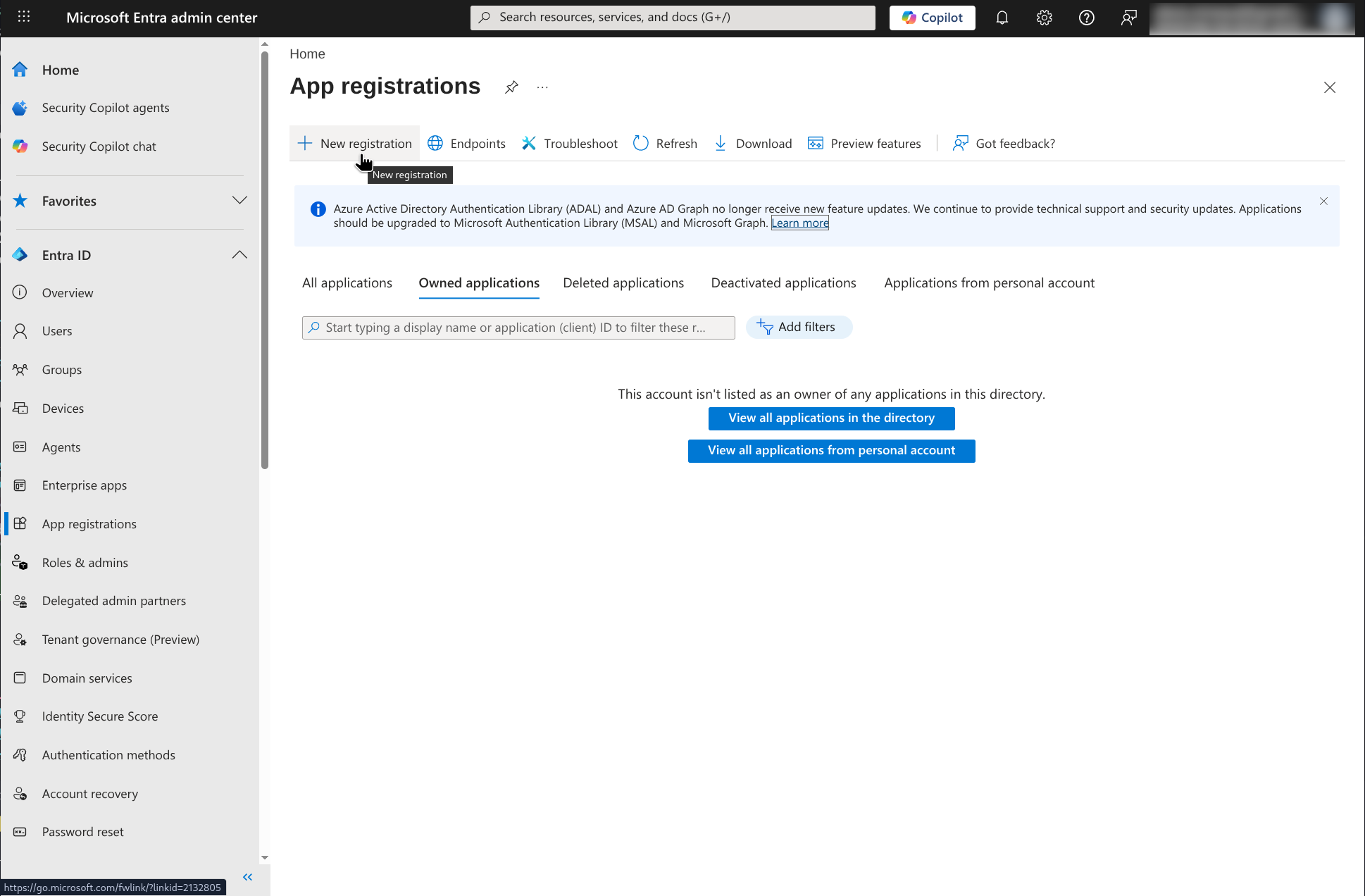 App Registrations