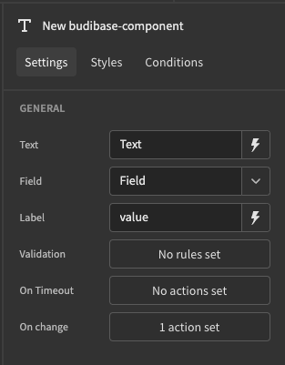 Selecting the component that triggered the event