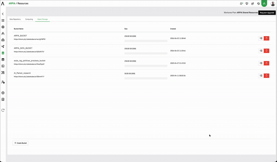 Folder Tree Screen