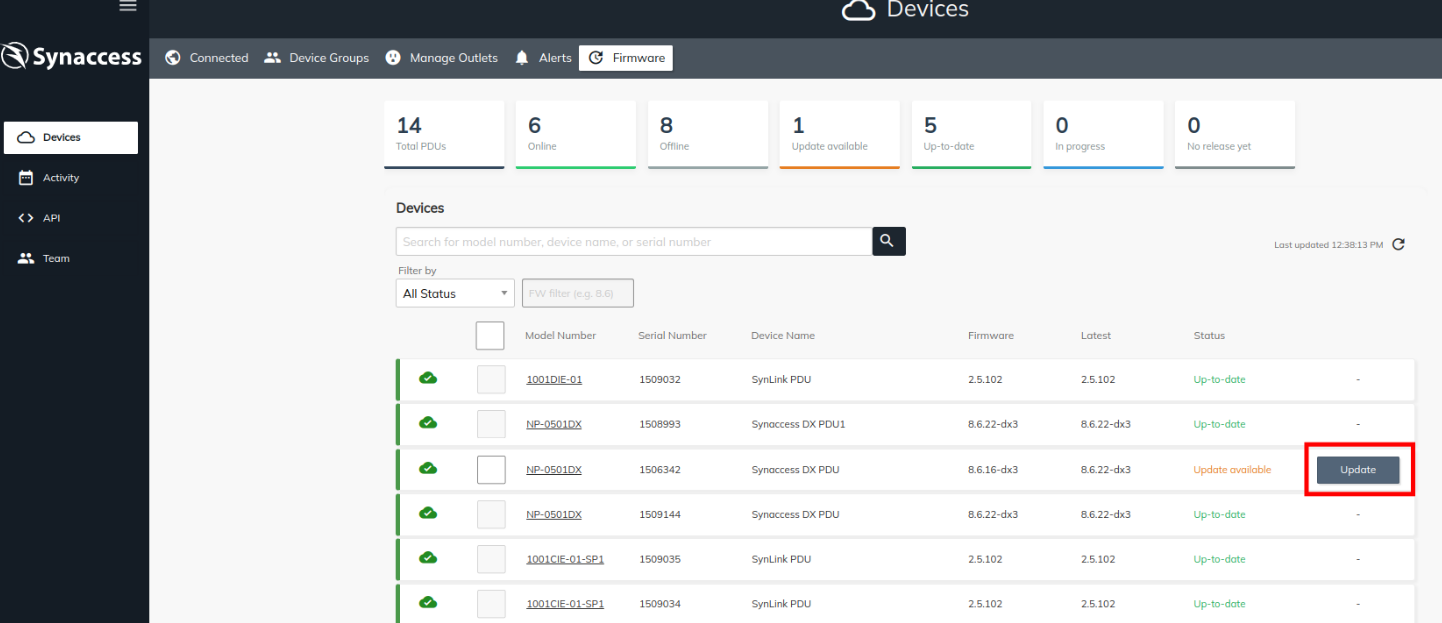 Individual Update Example