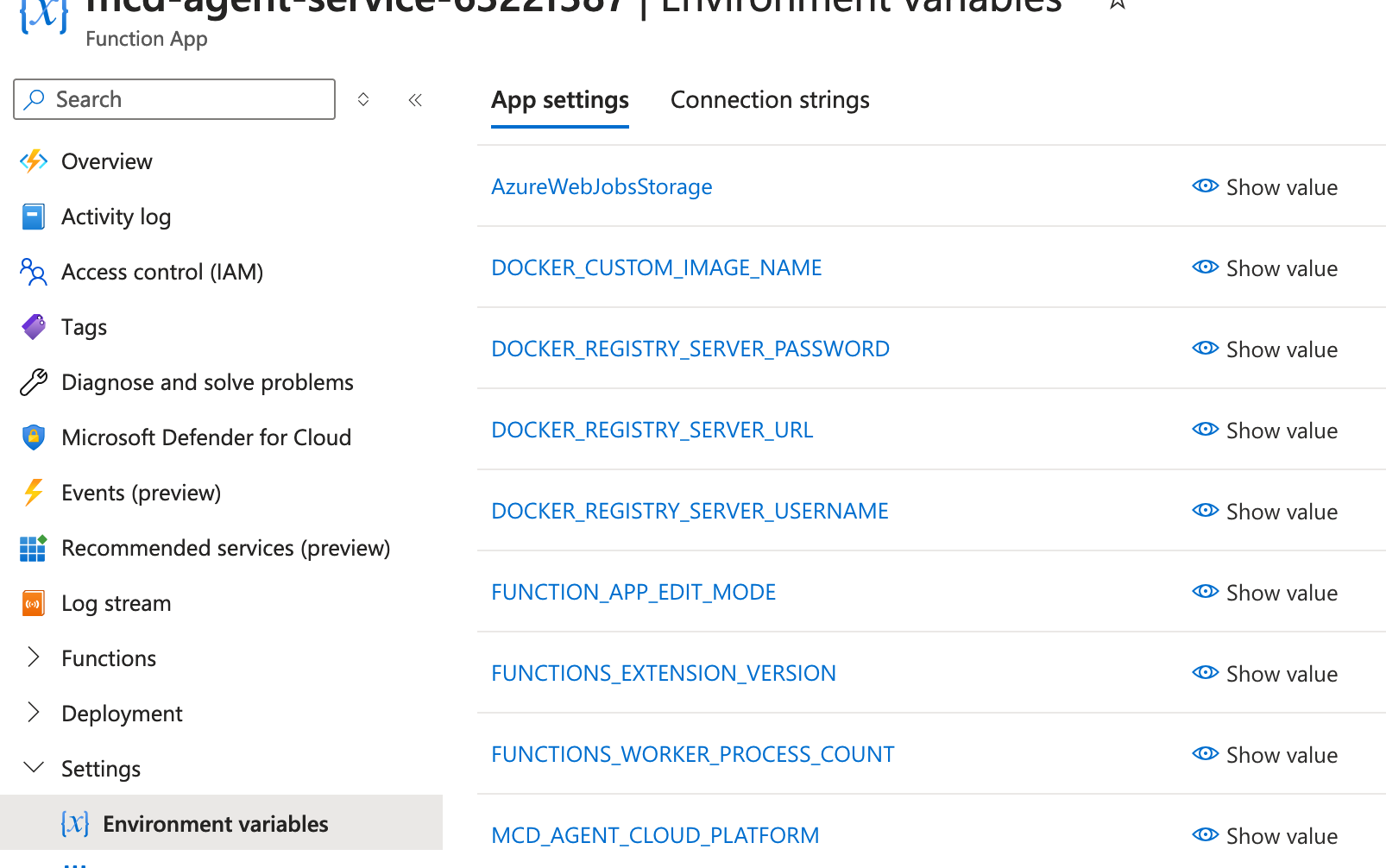 Azure Portal Example