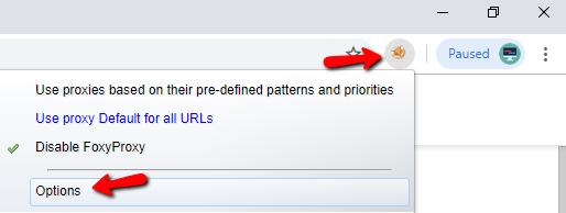 Как настроить foxyproxy chrome