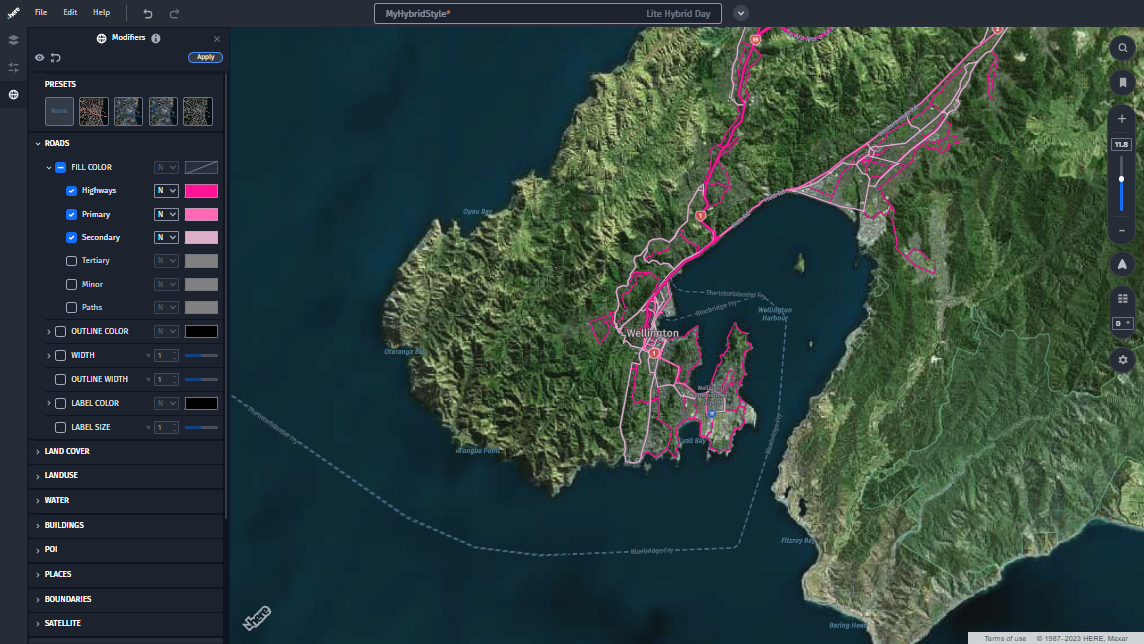 Style Editor - Style adjustments