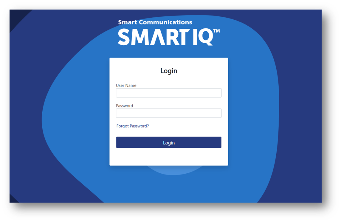 Login specific logo along with an svg background image