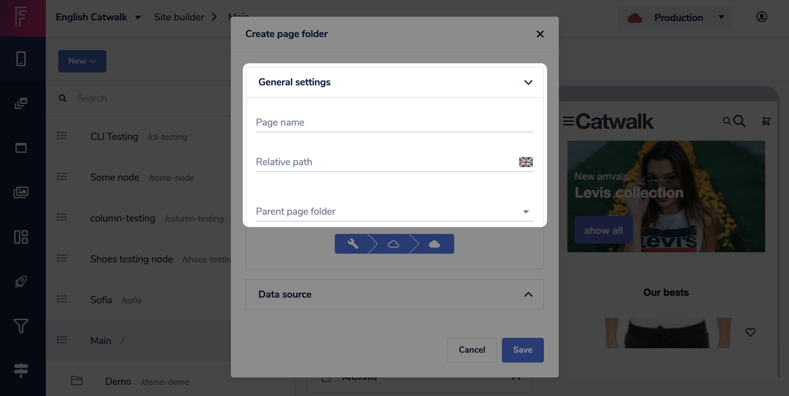 Input details for page folder.png