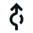 LEFT_ROUNDABOUT_EXIT4 icon