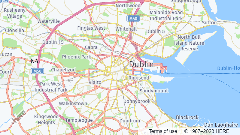 Base map with no UI components