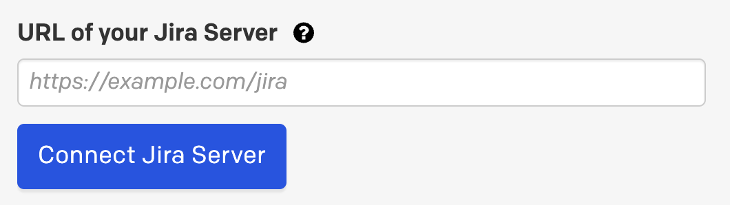 Enter Jira Server URL