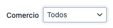 Filtro de comercio