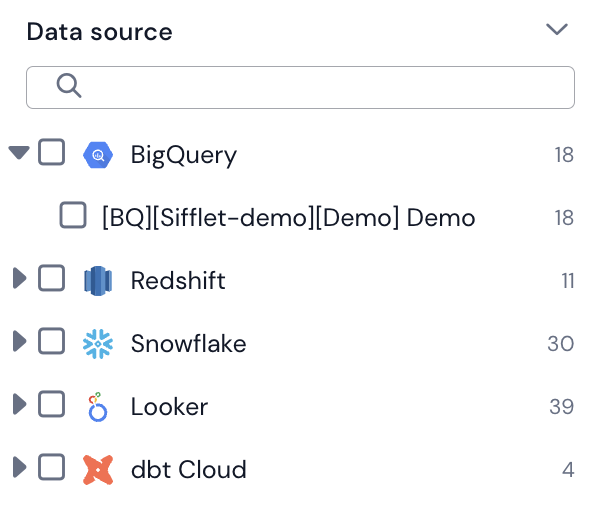 Data Source Filter