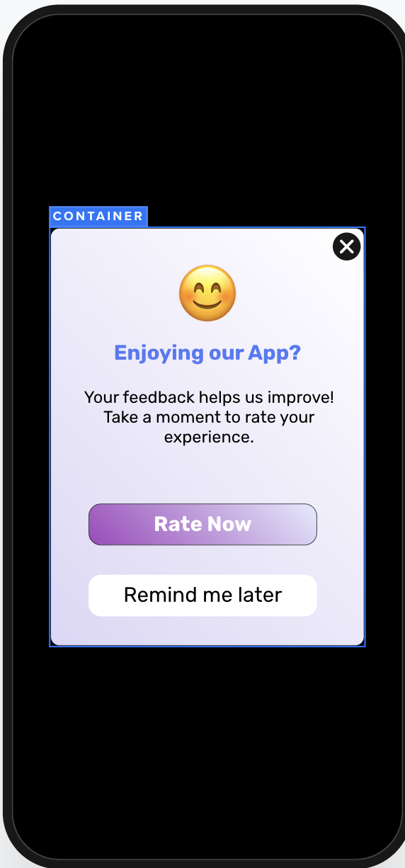 App Rating Primer using CleverTap
