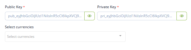 Image 3. Submiting the Keys