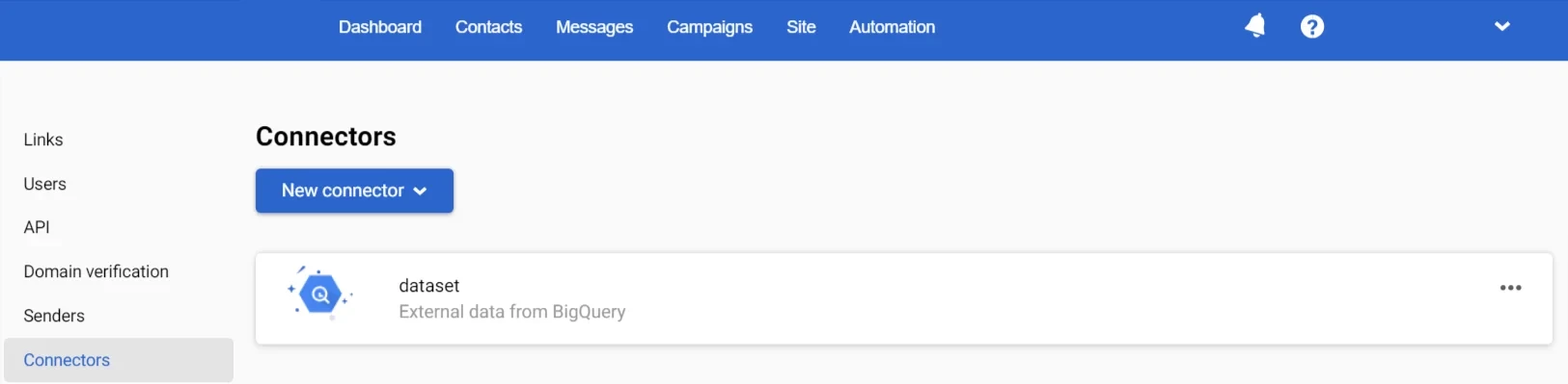 Setting up BigQuery Connector