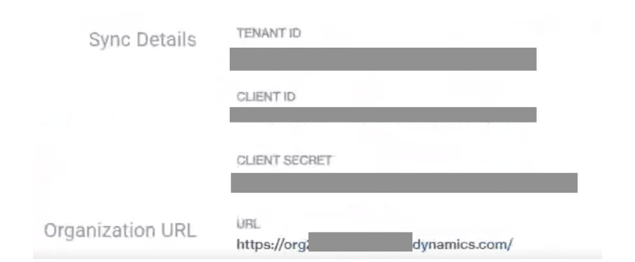 Sync Details