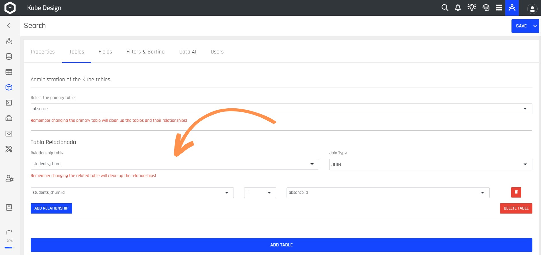 Select Related Table