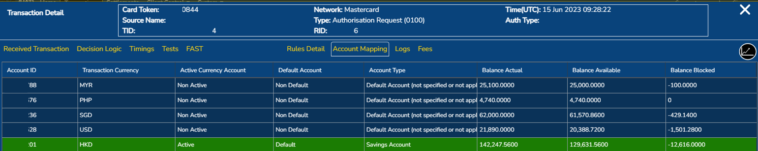 Other currency transaction mapping to default account: Part 2