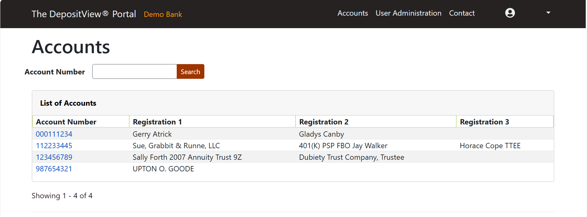 Accounts