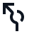 LEFT_ROUNDABOUT_EXIT3 icon