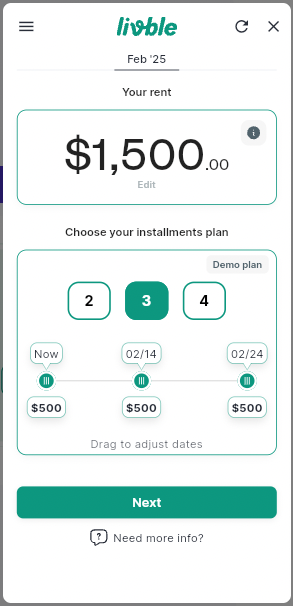 The Livble Experience (Standalone View)