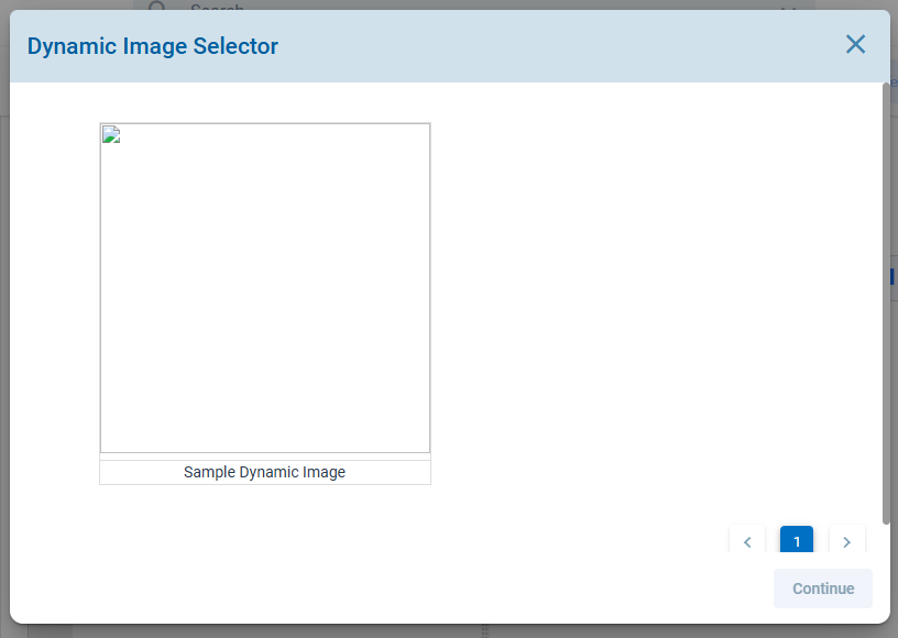 Dynamic Image Selector