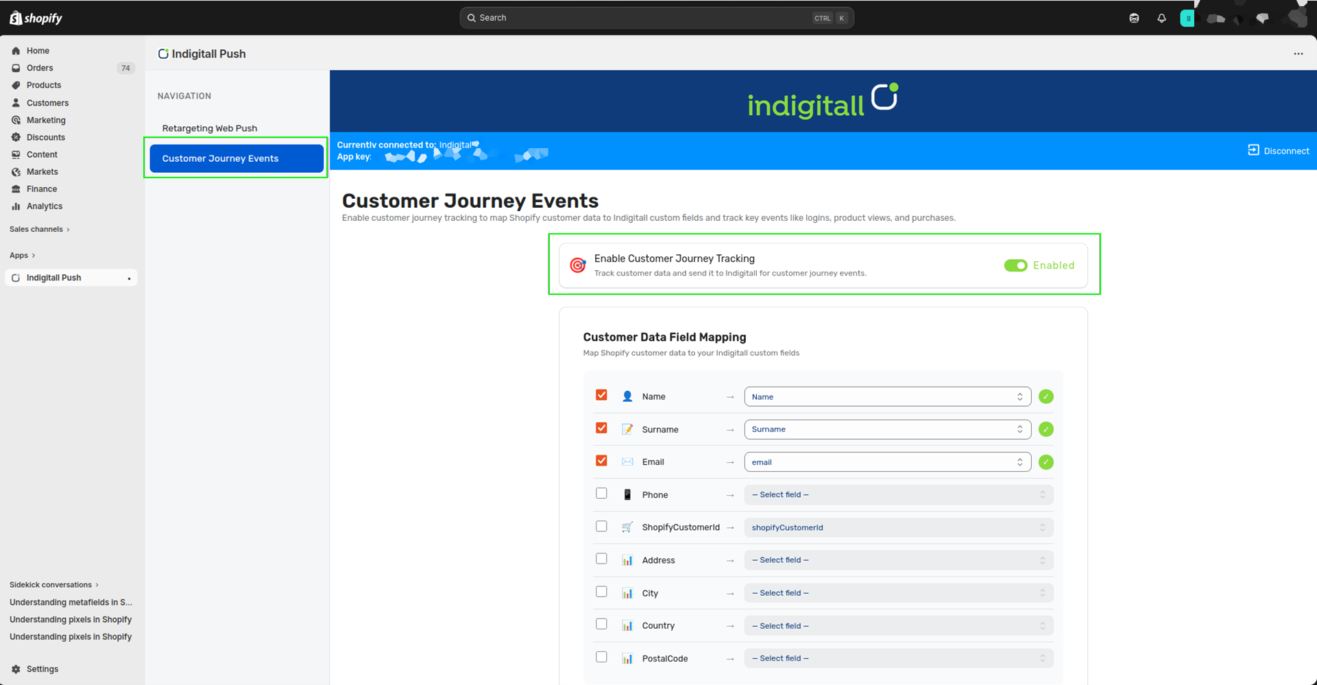 Customer Journey Tracking