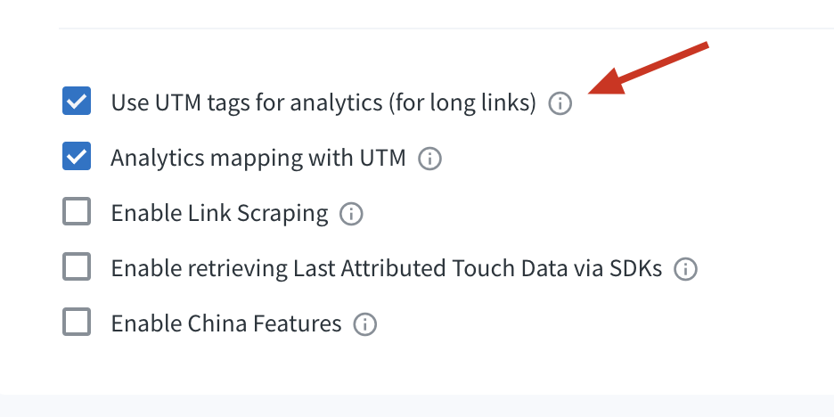 Enable UTM Tags