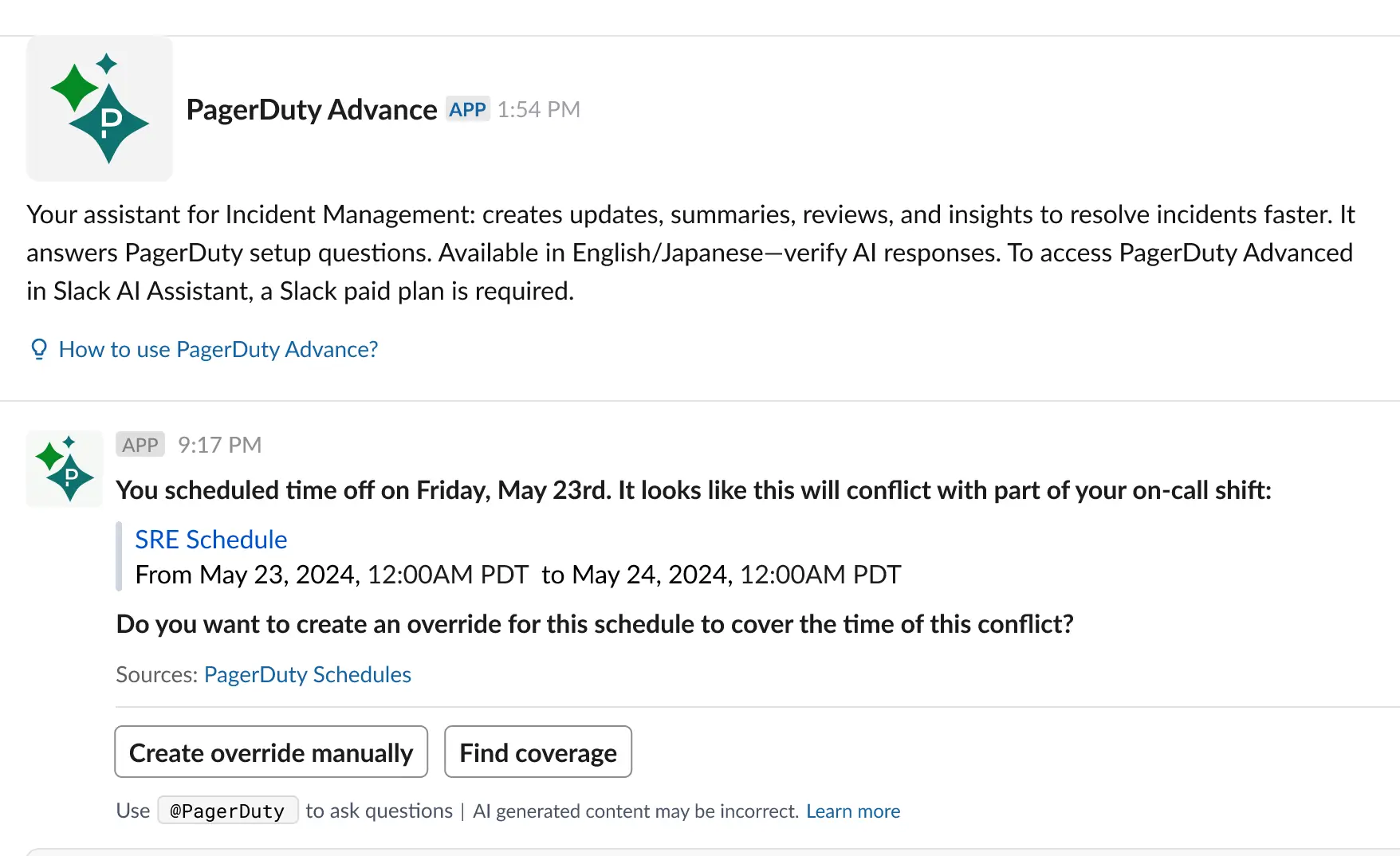 Check responder availability