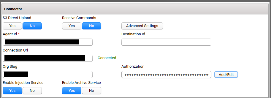 Verified Connector status