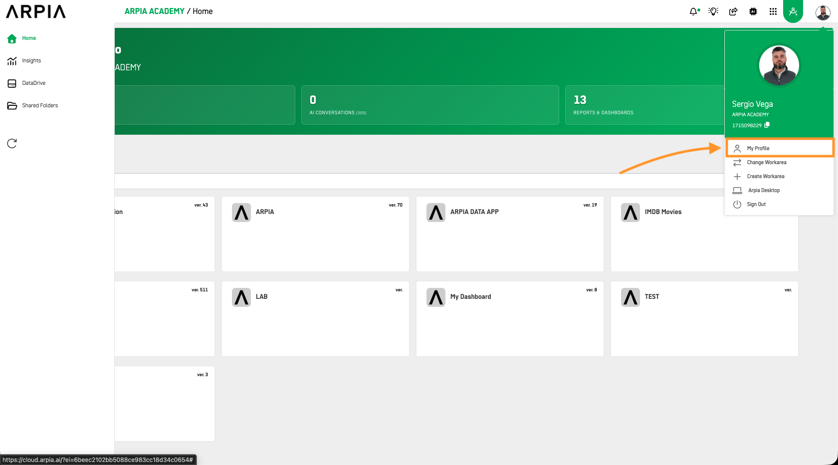 Created App