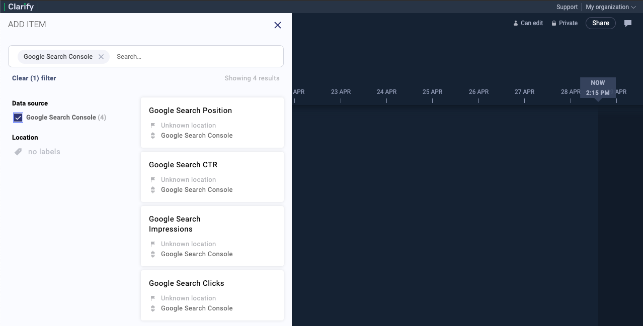 8. clarify items.png Fresh items available in Clarify Item Browser