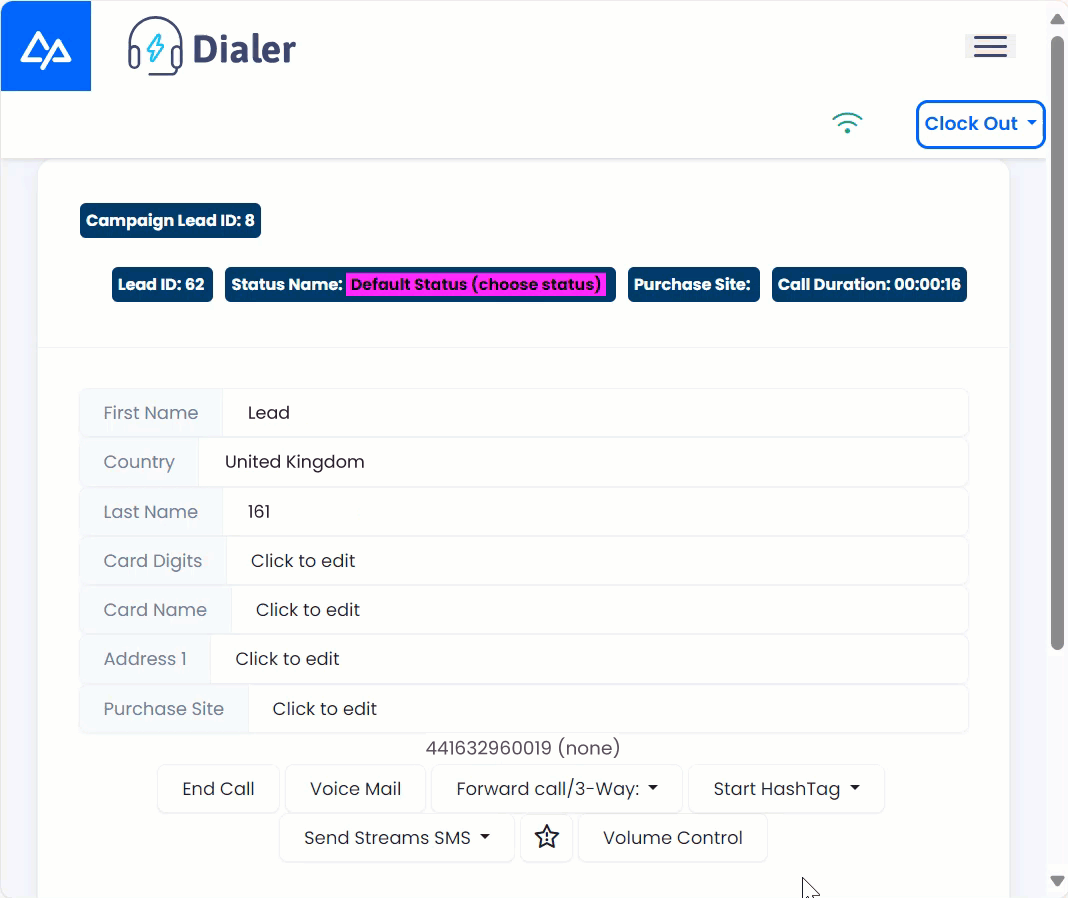 Video with the reporting issues with calls
