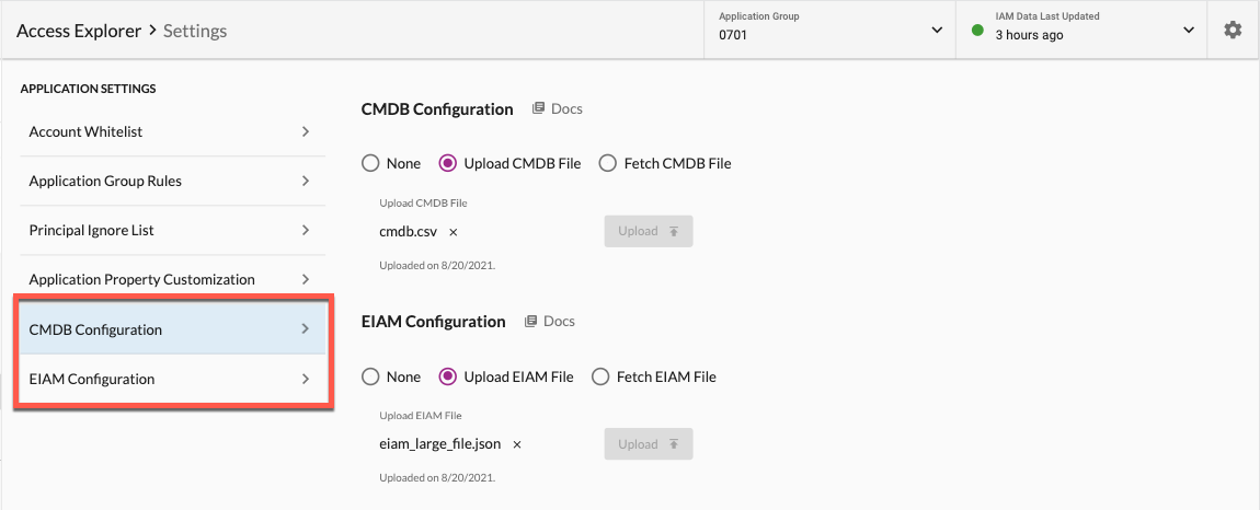 cmdb-eiam-configurations.png CMDB & EIAM Configurations
