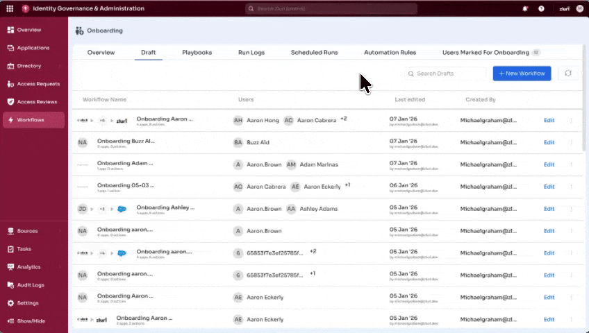 New workflow option and selecting user.gif