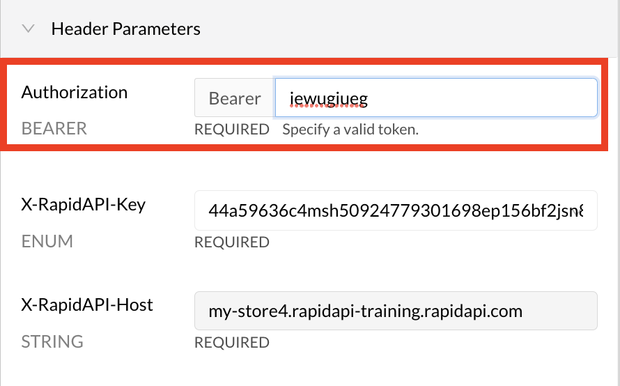 Bearer Authentication