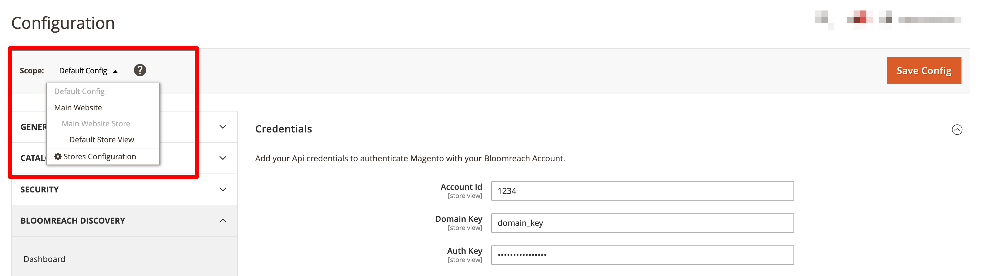 Multi  Account Connector For Magento 2