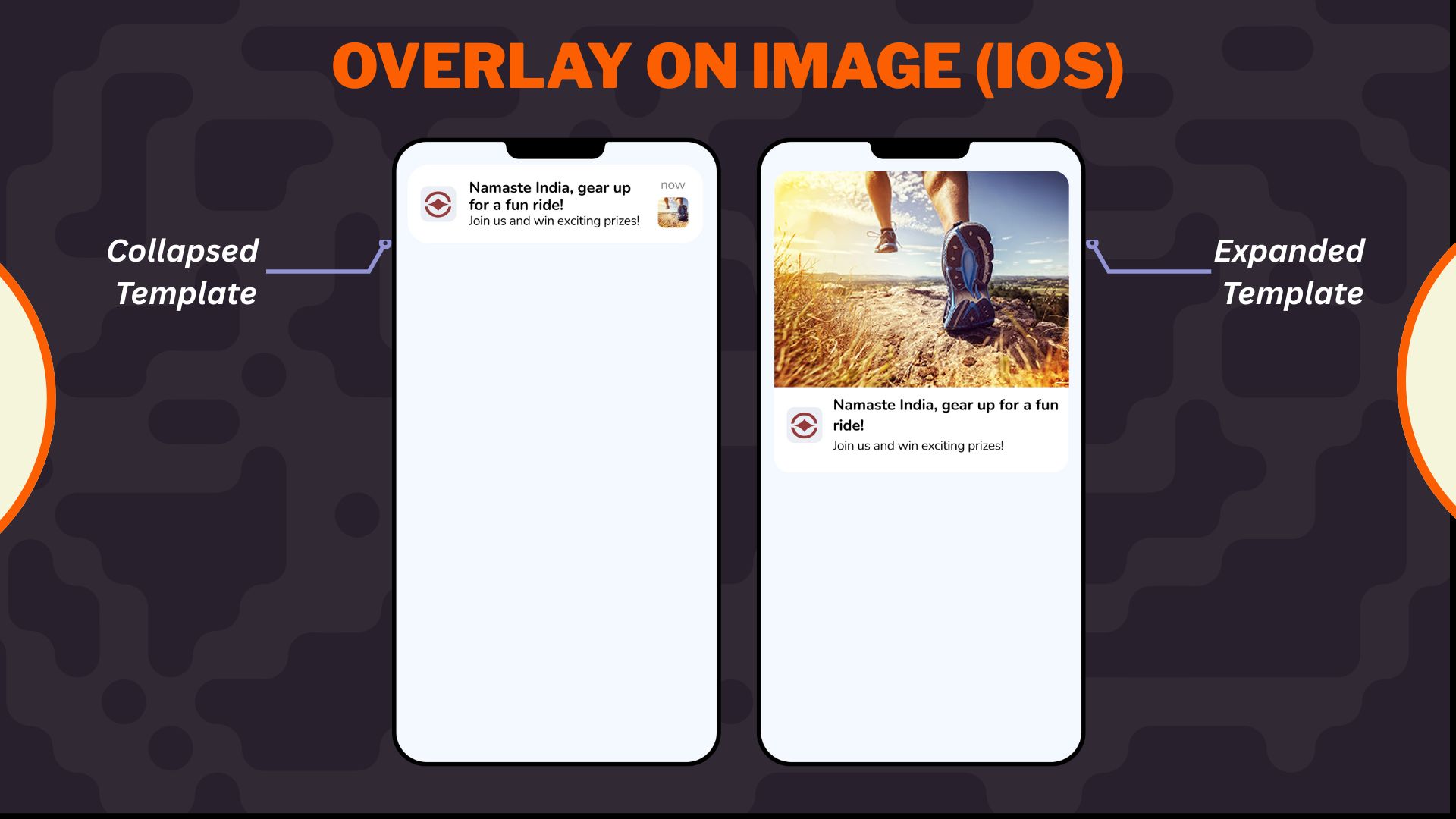 Overlay on Image iOS Template