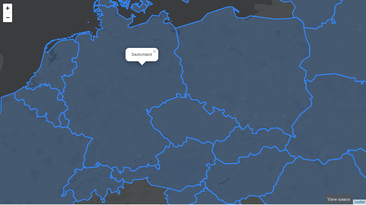 GeoJSON data visualization with Leaflet