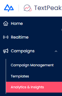 Screensahot of the Analytics & Insights tab