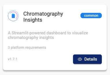 Details option for non-activated apps