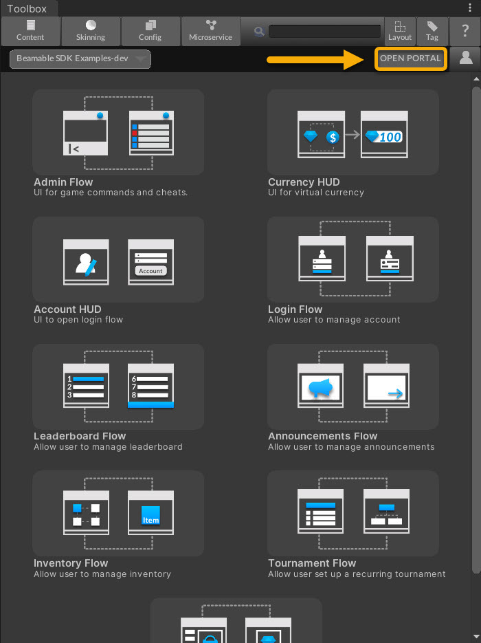 Beamable_Windows_Toolbox_Open_Portal.jpg