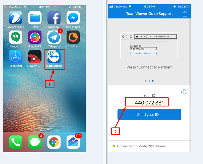 download teamviewer quicksupport for ios