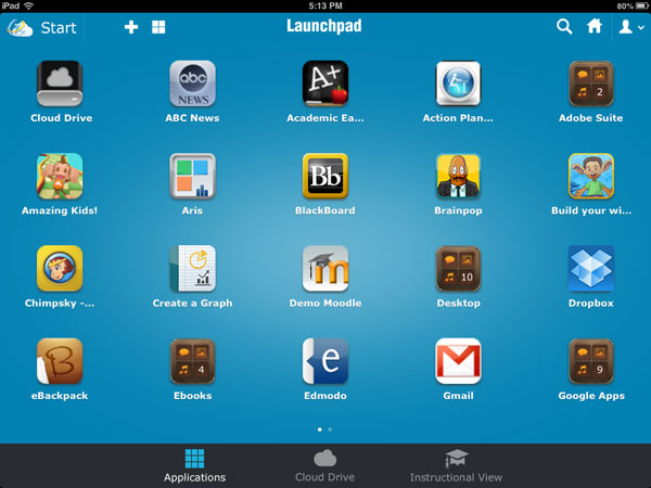 Organizing Apps apps view Organizing Apps apps view