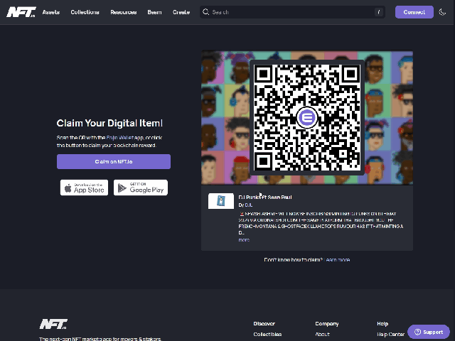 Claiming Beam without owning wallet, then claiming to Enjin wallet