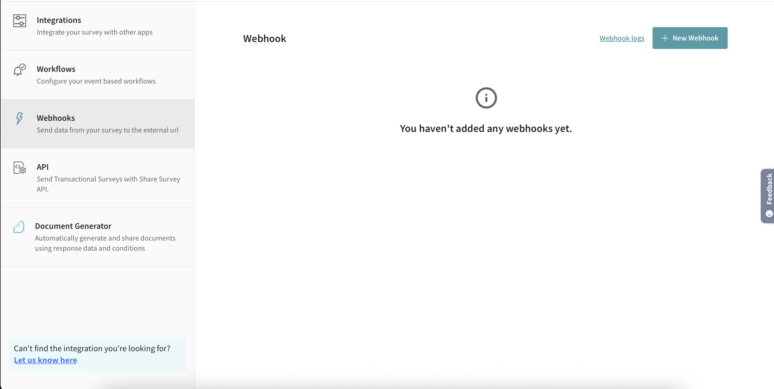 New Webhook