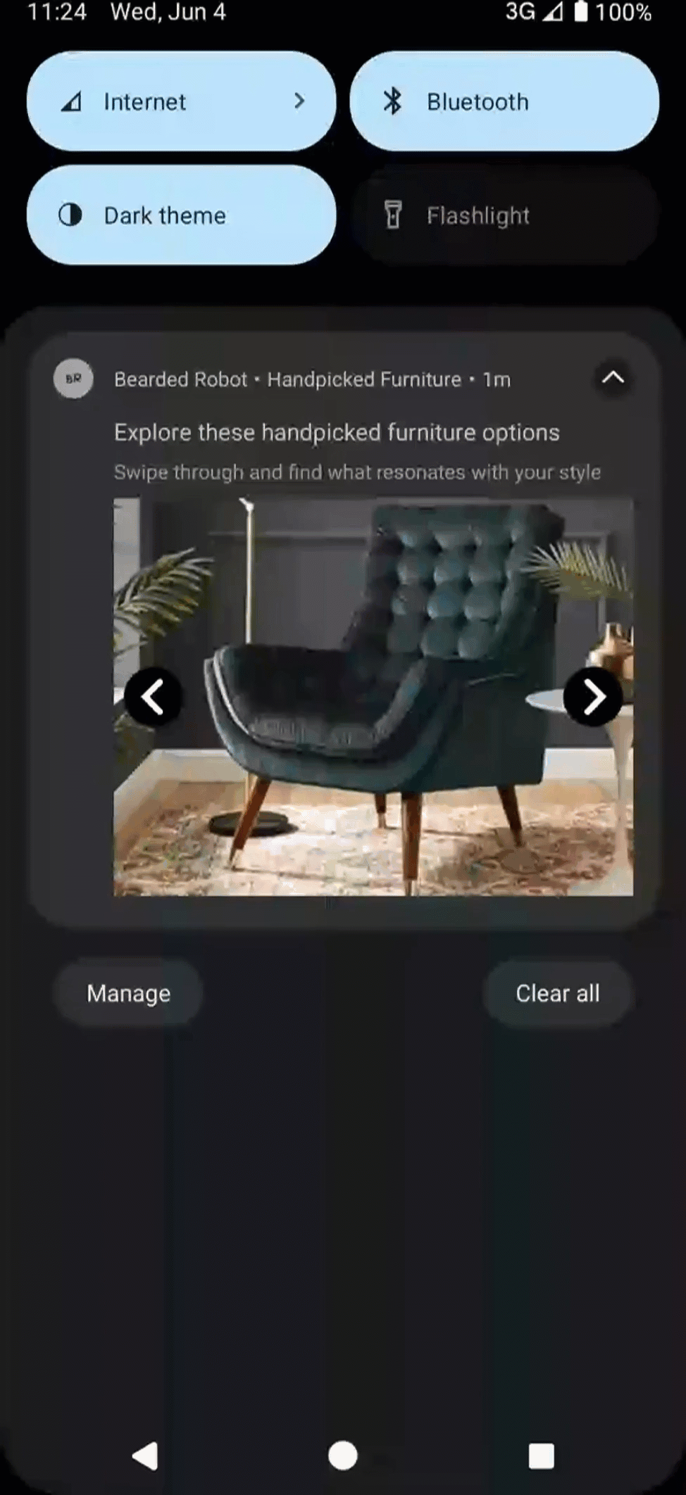Manual Carousel Template